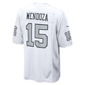 BIPIHUC LV.Raiders #15 Fernando Mendoza White Alternate Game Player Stitched Jerseys