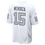 BIPIHUC LV.Raiders #15 Fernando Mendoza White Alternate Game Player Stitched Jerseys