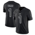 BIPIHUC LV.Raiders #1 Tre Tucker Player Black Limited Black Impact Home Game Stitched Jerseys
