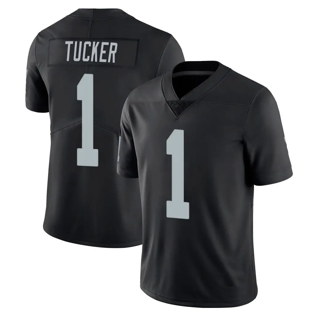 BIPIHUC LV.Raiders #1 Tre Tucker Player Black Limited Vapor Untouchable Home Game Stitched Jerseys