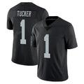 BIPIHUC LV.Raiders #1 Tre Tucker Player Black Limited Vapor Untouchable Home Game Stitched Jerseys