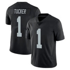 BIPIHUC LV.Raiders #1 Tre Tucker Player Black Limited Vapor Untouchable Home Game Stitched Jerseys