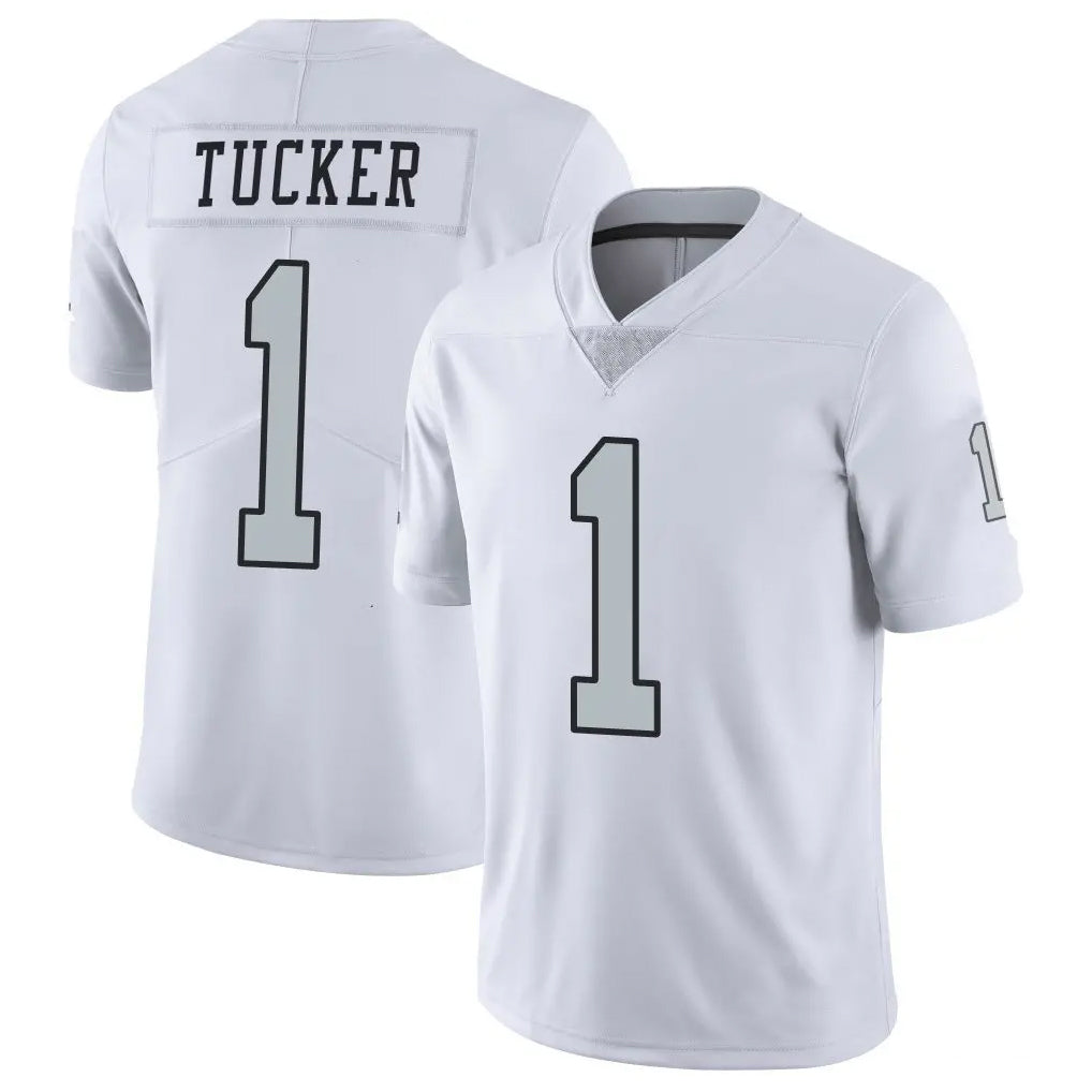 BIPIHUC LV.Raiders #1 Tre Tucker Player White Limited Color Rush Home Game Stitched Jerseys