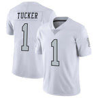 BIPIHUC LV.Raiders #1 Tre Tucker Player White Limited Color Rush Home Game Stitched Jerseys