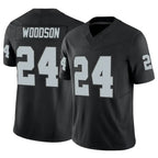 BIPIHUC LV.Raiders #24 Charles Woodson Player Black Vapor F.U.S.E Limited Stitched Jerseys