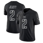 BIPIHUC LV.Raiders #2 Ashton Jeanty Player Black Limited Black Impact Home Game Stitched Jerseys