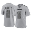 BIPIHUC LV.Raiders #2 Ashton Jeanty Player Gray Atmosphere Fashion Limited Game Stitched Jerseys