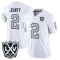 BIPIHUC LV.Raiders #2 Ashton Jeanty Player White 2026 Vapor Limited Home Game Stitched Jerseys