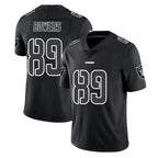BIPIHUC LV.Raiders #89 Brock Bowers Player Black Limited Black Impact Home Game Stitched Jerseys
