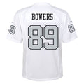 BIPIHUC LV.Raiders #89 Brock Bowers Player White Alternate Game Stitched Jerseys