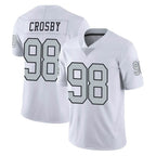 BIPIHUC LV.Raiders #98 Maxx Crosby Player White Limited Color Rush Home Game Stitched Jerseys