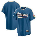 BIPIHUC M.Brewers Blank Player Blue 2026 City Connect Home Game Stitched Jerseys
