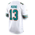 BIPIHUC M.Dolphins #13 Dan Marino White Retired Player Jersey American Stitched Jersey
