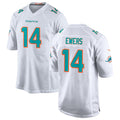 BIPIHUC M.Dolphins #14 Quinn Ewers Player White Home Game Stitched Jerseys