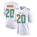 BIPIHUC M.Dolphins #20 Jordyn Brooks Player White Fashion Home Game Stitched Jerseys