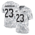 BIPIHUC M.Dolphins #23 Zayne Anderson Player Arctic Camo Salute To Service Limited Game Stitched Jerseys