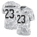 BIPIHUC M.Dolphins #23 Zayne Anderson Player Arctic Camo Salute To Service Limited Game Stitched Jerseys