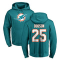 BIPIHUC M.Dolphins #25 Tyrel Dodson Player Aqua LOGO Pullover Hoodies Limited Stitched Jerseys