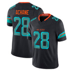 BIPIHUC M.Dolphins #28 De??£¤Von Achane Player Blue Rivalries Collection Vapor Limited Stitched Jerseys