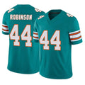 BIPIHUC M.Dolphins #44 Chop Robinson Player Aqua Limited Alternate Vapor F.U.S.E. Home Game Stitched Jerseys