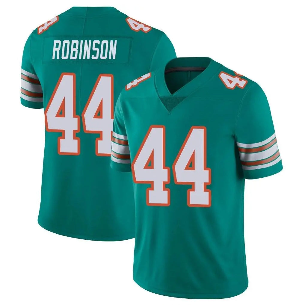 BIPIHUC M.Dolphins #44 Chop Robinson Player Aqua Limited Alternate Vapor Untouchable Home Game Stitched Jerseys