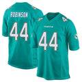 BIPIHUC M.Dolphins #44 Chop Robinson Player Aqua Team Color Home Game Stitched Jerseys