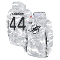 BIPIHUC M.Dolphins #44 Chop Robinson Player Arctic Camo Salute to Service Hoodies Limited Game Stitched Jerseys