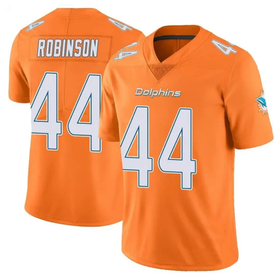 BIPIHUC M.Dolphins #44 Chop Robinson Player White Orange Vapor Limited Stitched Jerseys