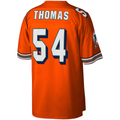 BIPIHUC M.Dolphins #54 Zach Thomas Mitchell & Ness Orange Legacy Replica Stitched Puhic Jersey