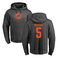BIPIHUC M.Dolphins #5 Jaylen Wright Player Darkgray Pullover Hoodies Limited Stitched Jerseys