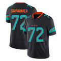 BIPIHUC M.Dolphins #72 Jonah Savaiinaea Player Black Limited Pitch Rivalries Collection Home Game Stitched Jerseys