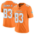BIPIHUC M.Dolphins #83 Kevin Coleman Jr. Player Orange Limited Home Game Stitched Jerseys