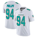 BIPIHUC M.Dolphins #94 Jordan Phillips Player White Limited Vapor Untouchable Home Game Stitched Jerseys