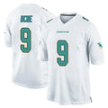 BIPIHUC M.Dolphins #9 Joshua Uche Player White Home Game Stitched Jerseys