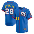 BIPIHUC M.Marlins #28 Kyle Stowers Player Blue National League All-Star Game Limited Stitched Jerseys