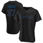 BIPIHUC M.Marlins #37 Anthony Bender Player Black Home Limited Elite Stitched Jerseys