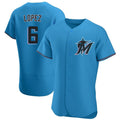 BIPIHUC M.Marlins #6 Otto Lopez Player Blue Home Limited Elite Stitched Jerseys