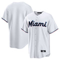 BIPIHUC M.Marlins Blank Player White  Home Game Stitched Jerseys