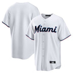 BIPIHUC M.Marlins Blank Player White  Home Game Stitched Jerseys