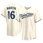BIPIHUC M.Twins #16 Austin Martin Player Cream Game Limited Home Stitched Jerseys