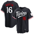 BIPIHUC M.Twins #16 Austin Martin Player Navy Home Game Stitched Jerseys