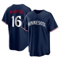 BIPIHUC M.Twins #16 Austin Martin Player Navy Replica Alternate Home Stitched Jerseys