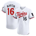 BIPIHUC M.Twins #16 Austin Martin Player White Home Limited Elite Stitched Jerseys