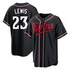 BIPIHUC M.Twins #23 Royce Lewis Player Black Fashion Out Home Limited Stitched Jerseys