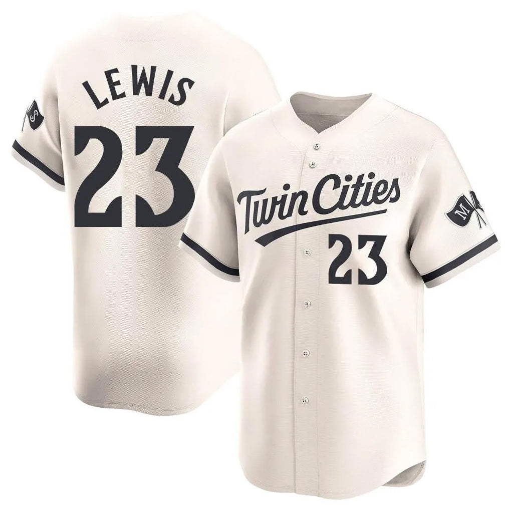 BIPIHUC M.Twins #23 Royce Lewis Player Cream Home Limited Stitched Jerseys