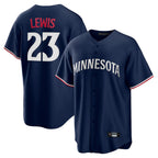 BIPIHUC M.Twins #23 Royce Lewis Player Navy Replica Alternate Home Stitched Jerseys