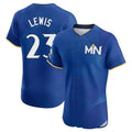 BIPIHUC M.Twins #23 Royce Lewis Player Royal City Connect Limited Elite Home Stitched Jerseys