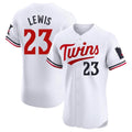 BIPIHUC M.Twins #23 Royce Lewis Player White Home Limited Elite Stitched Jerseys