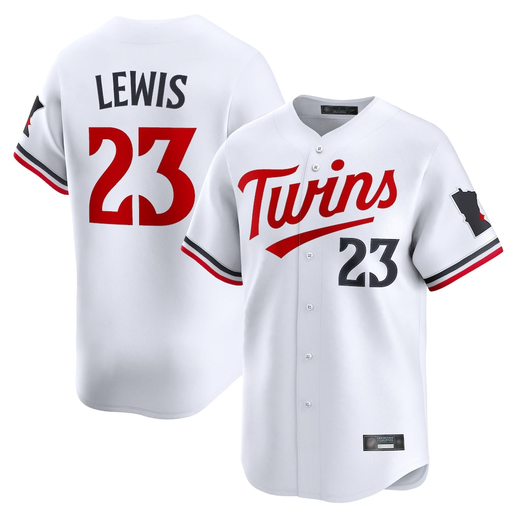 BIPIHUC M.Twins #23 Royce Lewis Player White Home Limited Stitched Jerseys