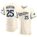 BIPIHUC M.Twins #25 Byron Buxton Player Cream Home Limited Elite Stitched Jerseys